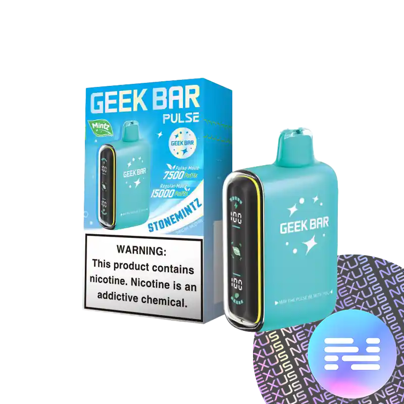Stonemintz Geek Bar Pulse MINTZ Edition Disposable Vape - Geek Vape