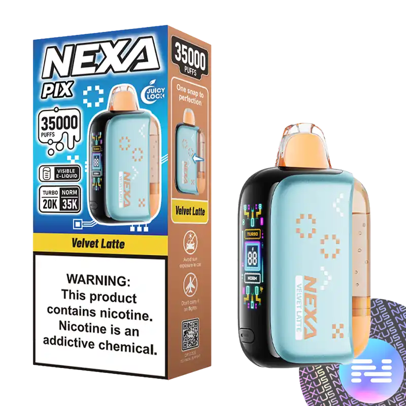 Velvet Lattee NEXA PIX 35K Disposable Vape - NEXA Disposable Vape