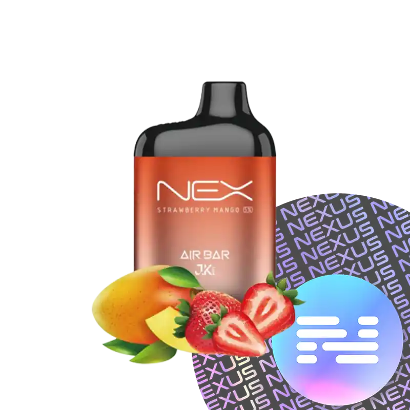 Strawberry Mango Air Bar Nex Disposable Vape 6500 Puff