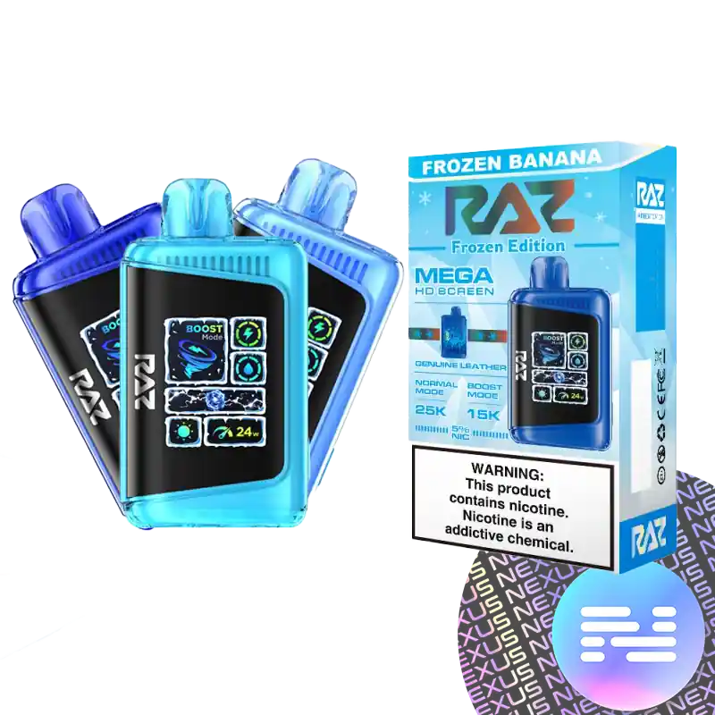 RAZ DC25000 Frozen Edition Disposable Vape - NEWEST DROPS
