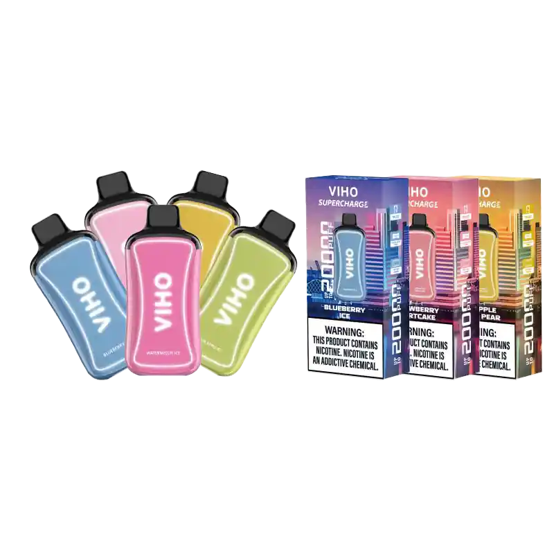VIHO Supercharge 20000 Puff Disposable Vape - NEWEST DROPS