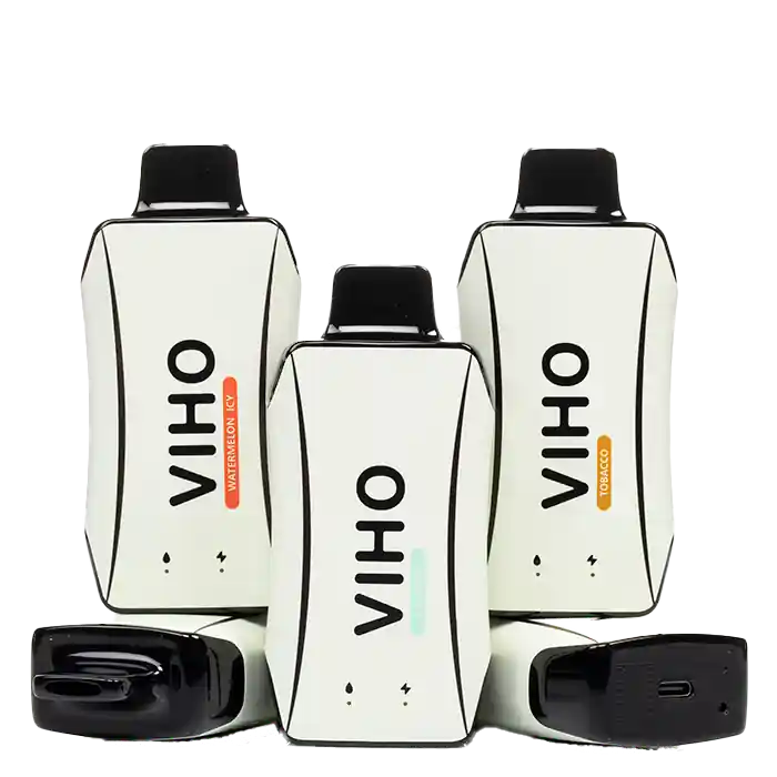 Introducing the Viho Turbo Disposable Vape at Nexus Smoke Nexus Smoke proudly presents the Viho Turbo Disposable Vape, a top-tier disposable vaping device that stands out","currency":"USD","tags":[],"images":[],"variants":{"9633":{"variantID":"9633","title":"VIHO Turbo 10000 Puffs - Disposable Vape","sku":"8942419968292","status":null,"price":1699,"imageID":"25744","imageUrl":"https://nexussmoke.com/wp-content/uploads/2025/05/MainDisplay.png"},"9634":{"variantID":"9634","title":"VIHO Turbo 10000 Puffs - Disposable Vape - Banana Icy","sku":"8942419968292","status":"outOfStock","price":1699,"imageID":"25747","imageUrl":"https://nexussmoke.com/wp-content/uploads/2025/05/BananaIcy.png","customFields":{"attribute_flavor":"Banana Icy"}},"9635":{"variantID":"9635","title":"VIHO Turbo 10000 Puffs - Disposable Vape - Blue Pom Orange","sku":"8942419968292","status":"outOfStock","price":1699,"imageID":"25779","imageUrl":"https://nexussmoke.com/wp-content/uploads/2025/05/Blue_Pom_Orange.png","customFields":{"attribute_flavor":"Blue Pom Orange"}},"9636":{"variantID":"9636","title":"VIHO Turbo 10000 Puffs - Disposable Vape - Blue Power","sku":"8942419968292","status":"outOfStock","price":1699,"imageID":"25748","imageUrl":"https://nexussmoke.com/wp-content/uploads/2025/05/BluePower.png","customFields":{"attribute_flavor":"Blue Power"}},"9637":{"variantID":"9637","title":"VIHO Turbo 10000 Puffs - Disposable Vape - Blue Razz Icy","sku":"8942419968292","status":"outOfStock","price":1699,"imageID":"25749","imageUrl":"https://nexussmoke.com/wp-content/uploads/2025/05/BlueRazzIcy.png","customFields":{"attribute_flavor":"Blue Razz Icy"}},"9638":{"variantID":"9638","title":"VIHO Turbo 10000 Puffs - Disposable Vape - BlueRazz Lemonade","sku":"8942419968292","status":"outOfStock","price":1699,"imageID":"25780","imageUrl":"https://nexussmoke.com/wp-content/uploads/2025/05/BlueRazz_Lemonade.png","customFields":{"attribute_flavor":"BlueRazz Lemonade"}},"9639":{"variantID":"9639","title":"VIHO Turbo 10000 Puffs - Disposable Vape - Cactus Lime","sku":"8942419968292","status":"outOfStock","price":1699,"imageID":"25750","imageUrl":"https://nexussmoke.com/wp-content/uploads/2025/05/CactusLime.png","customFields":{"attribute_flavor":"Cactus Lime"}},"9641":{"variantID":"9641","title":"VIHO Turbo 10000 Puffs - Disposable Vape - Cherry Berry","sku":"8942419968292","status":"outOfStock","price":1699,"imageID":"25751","imageUrl":"https://nexussmoke.com/wp-content/uploads/2025/05/CherryBerry_810f899a-46e8-499d-902c-cd17e4a45da2.png","customFields":{"attribute_flavor":"Cherry Berry"}},"9642":{"variantID":"9642","title":"VIHO Turbo 10000 Puffs - Disposable Vape - Cherry Cola","sku":"8942419968292","status":"outOfStock","price":1799,"imageID":"25771","imageUrl":"https://nexussmoke.com/wp-content/uploads/2025/05/CherryCola_211d211a-4446-41bc-ba1b-1027d495ea1b.png","customFields":{"attribute_flavor":"Cherry Cola"}},"9643":{"variantID":"9643","title":"VIHO Turbo 10000 Puffs - Disposable Vape - Cherry Lemon","sku":"8942419968292","status":"inStock","price":1699,"imageID":"25772","imageUrl":"https://nexussmoke.com/wp-content/uploads/2025/05/CherryLemon_7301834e-bef4-4baa-8e51-0319816cbde7.png","customFields":{"attribute_flavor":"Cherry Lemon"}},"9644":{"variantID":"9644","title":"VIHO Turbo 10000 Puffs - Disposable Vape - Clear","sku":"8942419968292","status":"outOfStock","price":1699,"imageID":"25752","imageUrl":"https://nexussmoke.com/wp-content/uploads/2025/05/Clear_b106a0ea-9dec-4895-9374-5bac1772272c.png","customFields":{"attribute_flavor":"Clear"}},"9645":{"variantID":"9645","title":"VIHO Turbo 10000 Puffs - Disposable Vape - Clear 3%","sku":"8942419968292","status":"outOfStock","price":1699,"imageID":"25786","imageUrl":"https://nexussmoke.com/wp-content/uploads/2025/05/Clear_3_Watermark_ca805beb-f42b-423b-95a5-c181643e66c9.png","customFields":{"attribute_flavor":"Clear 3%"}},"9646":{"variantID":"9646","title":"VIHO Turbo 10000 Puffs - Disposable Vape - Coconut Pineapple","sku":"8942419968292","status":"outOfStock","price":1699,"imageID":"25753","imageUrl":"https://nexussmoke.com/wp-content/uploads/2025/05/CoconutPineapple.png","customFields":{"attribute_flavor":"Coconut Pineapple"}},"9647":{"variantID":"9647","title":"VIHO Turbo 10000 Puffs - Disposable Vape - Cool Mint","sku":"8942419968292","status":"outOfStock","price":1699,"imageID":"25754","imageUrl":"https://nexussmoke.com/wp-content/uploads/2025/05/CoolMint_de142c67-eba8-4433-b632-ea204cc1e27c.png","customFields":{"attribute_flavor":"Cool Mint"}},"9648":{"variantID":"9648","title":"VIHO Turbo 10000 Puffs - Disposable Vape - Dragon Fruit Berries","sku":"8942419968292","status":"outOfStock","price":1699,"imageID":"25773","imageUrl":"https://nexussmoke.com/wp-content/uploads/2025/05/DragonFruitBerries_0422aed8-0894-478e-b790-b6754dc111a8.png","customFields":{"attribute_flavor":"Dragon Fruit Berries"}},"9649":{"variantID":"9649","title":"VIHO Turbo 10000 Puffs - Disposable Vape - Dragon Fruit Watermelon","sku":"8942419968292","status":"outOfStock","price":1699,"imageID":"25774","imageUrl":"https://nexussmoke.com/wp-content/uploads/2025/05/DragonFruitWatermelon_93cf2217-519e-4498-aed4-8ab09c8ae557.png","customFields":{"attribute_flavor":"Dragon Fruit Watermelon"}},"9650":{"variantID":"9650","title":"VIHO Turbo 10000 Puffs - Disposable Vape - Frozen Tundra","sku":"8942419968292","status":"outOfStock","price":1699,"imageID":"25775","imageUrl":"https://nexussmoke.com/wp-content/uploads/2025/05/FrozenTundra_e70ac126-2cde-4d10-ae80-e602fc3987e6.png","customFields":{"attribute_flavor":"Frozen Tundra"}},"43767":{"variantID":"43767","title":"VIHO Turbo 10000 Puffs - Disposable Vape - Grape Bubblegum","sku":"8942419968292","status":"outOfStock","price":1699,"imageID":"25744","imageUrl":"https://nexussmoke.com/wp-content/uploads/2025/05/MainDisplay.png","customFields":{"attribute_flavor":"Grape Bubblegum"}},"9651":{"variantID":"9651","title":"VIHO Turbo 10000 Puffs - Disposable Vape - Grape Icy","sku":"8942419968292","status":"outOfStock","price":1699,"imageID":"25755","imageUrl":"https://nexussmoke.com/wp-content/uploads/2025/05/GrapeIce_5927307c-2172-4231-a0af-9e2ffdcd9a02.png","customFields":{"attribute_flavor":"Grape Icy"}},"9652":{"variantID":"9652","title":"VIHO Turbo 10000 Puffs - Disposable Vape - Glacier O'Real","sku":"8942419968292","status":"outOfStock","price":1799,"imageID":"25776","imageUrl":"https://nexussmoke.com/wp-content/uploads/2025/05/GlacierOreo_26e56462-4b03-456b-91c7-c5b0bfc04808.png","customFields":{"attribute_flavor":"Glacier O'Real"}},"9653":{"variantID":"9653","title":"VIHO Turbo 10000 Puffs - Disposable Vape - Glazed Donut","sku":"8942419968292","status":"outOfStock","price":1699,"imageID":"12511","imageUrl":"https://nexussmoke.com/wp-content/uploads/2025/05/GlazedDonut.png","customFields":{"attribute_flavor":"Glazed Donut"}},"9654":{"variantID":"9654","title":"VIHO Turbo 10000 Puffs - Disposable Vape - LA Mint","sku":"8942419968292","status":"outOfStock","price":1699,"imageID":"25756","imageUrl":"https://nexussmoke.com/wp-content/uploads/2025/05/LAMint.png","customFields":{"attribute_flavor":"LA Mint"}},"9655":{"variantID":"9655","title":"VIHO Turbo 10000 Puffs - Disposable Vape - Lemon Mint","sku":"8942419968292","status":"outOfStock","price":1699,"imageID":"25757","imageUrl":"https://nexussmoke.com/wp-content/uploads/2025/05/LemonMint_47e0dad2-3770-4ae2-a369-b983dbbbd0f3.png","customFields":{"attribute_flavor":"Lemon Mint"}},"9656":{"variantID":"9656","title":"VIHO Turbo 10000 Puffs - Disposable Vape - Mango Icy","sku":"8942419968292","status":"outOfStock","price":1699,"imageID":"25758","imageUrl":"https://nexussmoke.com/wp-content/uploads/2025/05/MangoIcy_6e32414e-48ed-4ad0-a50e-2654adf98873.png","customFields":{"attribute_flavor":"Mango Icy"}},"9657":{"variantID":"9657","title":"VIHO Turbo 10000 Puffs - Disposable Vape - Mango Peach Watermelon","sku":"8942419968292","status":"outOfStock","price":1699,"imageID":"25759","imageUrl":"https://nexussmoke.com/wp-content/uploads/2025/05/MangoPeachWatermelon.png","customFields":{"attribute_flavor":"Mango Peach Watermelon"}},"9658":{"variantID":"9658","title":"VIHO Turbo 10000 Puffs - Disposable Vape - Mighty Mint","sku":"8942419968292","status":"outOfStock","price":1699,"imageID":"25791","imageUrl":"https://nexussmoke.com/wp-content/uploads/2025/05/Mighty_Mint.png","customFields":{"attribute_flavor":"Mighty Mint"}},"9659":{"variantID":"9659","title":"VIHO Turbo 10000 Puffs - Disposable Vape - Passion Fruit Icy","sku":"8942419968292","status":"outOfStock","price":1699,"imageID":"25760","imageUrl":"https://nexussmoke.com/wp-content/uploads/2025/05/PassionFruitIcy.png","customFields":{"attribute_flavor":"Passion Fruit Icy"}},"9660":{"variantID":"9660","title":"VIHO Turbo 10000 Puffs - Disposable Vape - Peach Icy","sku":"8942419968292","status":"outOfStock","price":1799,"imageID":"25761","imageUrl":"https://nexussmoke.com/wp-content/uploads/2025/05/PeachIcy_876391ea-ee01-457f-b7a4-5d4094c8ac55.png","customFields":{"attribute_flavor":"Peach Icy"}},"9662":{"variantID":"9662","title":"VIHO Turbo 10000 Puffs - Disposable Vape - Peppermint Cream","sku":"8942419968292","status":"outOfStock","price":1699,"imageID":"25762","imageUrl":"https://nexussmoke.com/wp-content/uploads/2025/05/PeppermintCream.png","customFields":{"attribute_flavor":"Peppermint Cream"}},"9663":{"variantID":"9663","title":"VIHO Turbo 10000 Puffs - Disposable Vape - Pineapple Ice","sku":"8942419968292","status":"outOfStock","price":1699,"imageID":"25792","imageUrl":"https://nexussmoke.com/wp-content/uploads/2025/05/Pineapple_Ice.png","customFields":{"attribute_flavor":"Pineapple Ice"}},"9664":{"variantID":"9664","title":"VIHO Turbo 10000 Puffs - Disposable Vape - Pink Lemonade","sku":"8942419968292","status":"inStock","price":1699,"imageID":"25784","imageUrl":"https://nexussmoke.com/wp-content/uploads/2025/05/Pink_Lemonade_Watermark_5b885b4f-56c0-4746-8e31-51e6727a8a82.png","customFields":{"attribute_flavor":"Pink Lemonade"}},"9665":{"variantID":"9665","title":"VIHO Turbo 10000 Puffs - Disposable Vape - Popping Candy","sku":"8942419968292","status":"inStock","price":1699,"imageID":"25793","imageUrl":"https://nexussmoke.com/wp-content/uploads/2025/05/Popping_Candy.png","customFields":{"attribute_flavor":"Popping Candy"}},"9666":{"variantID":"9666","title":"VIHO Turbo 10000 Puffs - Disposable Vape - Rainbow POP","sku":"8942419968292","status":"outOfStock","price":1699,"imageID":"25781","imageUrl":"https://nexussmoke.com/wp-content/uploads/2025/05/Rainbow_Pop.png","customFields":{"attribute_flavor":"Rainbow POP"}},"9667":{"variantID":"9667","title":"VIHO Turbo 10000 Puffs - Disposable Vape - Raspberry Watermelon","sku":"8942419968292","status":"outOfStock","price":1699,"imageID":"25788","imageUrl":"https://nexussmoke.com/wp-content/uploads/2025/05/Raspberry_Watermelon_a6ca407b-50a8-4509-adb0-69a4596cd8e3.png","customFields":{"attribute_flavor":"Raspberry Watermelon"}},"9668":{"variantID":"9668","title":"VIHO Turbo 10000 Puffs - Disposable Vape - Sex on the Beach","sku":"8942419968292","status":"outOfStock","price":1699,"imageID":"25789","imageUrl":"https://nexussmoke.com/wp-content/uploads/2025/05/Sex_on_the_Beach_285fa96d-fee2-4485-a93c-c8af83cdef20.png","customFields":{"attribute_flavor":"Sex on the Beach"}},"9669":{"variantID":"9669","title":"VIHO Turbo 10000 Puffs - Disposable Vape - Sour Apple Icy","sku":"8942419968292","status":"inStock","price":1699,"imageID":"25790","imageUrl":"https://nexussmoke.com/wp-content/uploads/2025/05/Sour_Apple_Icy.png","customFields":{"attribute_flavor":"Sour Apple Icy"}},"9670":{"variantID":"9670","title":"VIHO Turbo 10000 Puffs - Disposable Vape - Sour Apple Watermelon","sku":"8942419968292","status":"inStock","price":1699,"imageID":"25785","imageUrl":"https://nexussmoke.com/wp-content/uploads/2025/05/Sour_Apple_Watermelon_Watermark_8db00884-0ce2-4d50-83fc-0ce4e59792fd.png","customFields":{"attribute_flavor":"Sour Apple Watermelon"}},"9671":{"variantID":"9671","title":"VIHO Turbo 10000 Puffs - Disposable Vape - Sour Raspberry Bubble Gum","sku":"8942419968292","status":"inStock","price":1699,"imageID":"25787","imageUrl":"https://nexussmoke.com/wp-content/uploads/2025/05/Sour_Raspberry_Bubble_Gum.png","customFields":{"attribute_flavor":"Sour Raspberry Bubble Gum"}},"9672":{"variantID":"9672","title":"VIHO Turbo 10000 Puffs - Disposable Vape - Strawberry Banana","sku":"8942419968292","status":"outOfStock","price":1699,"imageID":"25778","imageUrl":"https://nexussmoke.com/wp-content/uploads/2025/05/StrawberryBanana_b35c7d7b-02b2-49db-9385-4150a6380514.png","customFields":{"attribute_flavor":"Strawberry Banana"}},"9673":{"variantID":"9673","title":"VIHO Turbo 10000 Puffs - Disposable Vape - Strawberry Cheese Cake","sku":"8942419968292","status":"outOfStock","price":1799,"imageID":"25763","imageUrl":"https://nexussmoke.com/wp-content/uploads/2025/05/StrawberryCheeseCake_940e8b99-f1a9-4799-a0b5-e4a63d7dbb16.png","customFields":{"attribute_flavor":"Strawberry Cheese Cake"}},"9674":{"variantID":"9674","title":"VIHO Turbo 10000 Puffs - Disposable Vape - Strawberry Kiwi","sku":"8942419968292","status":"outOfStock","price":1699,"imageID":"25764","imageUrl":"https://nexussmoke.com/wp-content/uploads/2025/05/StrawberryKiwi_7cabc0f3-58b2-4022-b8c4-15ec95eceabf.png","customFields":{"attribute_flavor":"Strawberry Kiwi"}},"9675":{"variantID":"9675","title":"VIHO Turbo 10000 Puffs - Disposable Vape - Strawberry Ice","sku":"8942419968292","status":"outOfStock","price":1699,"imageID":"25782","imageUrl":"https://nexussmoke.com/wp-content/uploads/2025/05/Strawberry_Ice_8d8794c9-f524-490b-8913-70027ac8e726.png","customFields":{"attribute_flavor":"Strawberry Ice"}},"86535":{"variantID":"86535","title":"VIHO Turbo 10000 Puffs - Disposable Vape - Strawberry Raspberry","sku":"8942419968292","status":"outOfStock","price":1699,"imageID":"25744","imageUrl":"https://nexussmoke.com/wp-content/uploads/2025/05/MainDisplay.png","customFields":{"attribute_flavor":"Strawberry Raspberry"}},"9676":{"variantID":"9676","title":"VIHO Turbo 10000 Puffs - Disposable Vape - Strawmelon Icy","sku":"8942419968292","status":"outOfStock","price":1699,"imageID":"25765","imageUrl":"https://nexussmoke.com/wp-content/uploads/2025/05/StrawmelonIcy.png","customFields":{"attribute_flavor":"Strawmelon Icy"}},"9677":{"variantID":"9677","title":"VIHO Turbo 10000 Puffs - Disposable Vape - Tobacco","sku":"8942419968292","status":"outOfStock","price":1699,"imageID":"25766","imageUrl":"https://nexussmoke.com/wp-content/uploads/2025/05/Tobacco_b0f6358c-d55d-49e6-9390-788e8de81dd3.png","customFields":{"attribute_flavor":"Tobacco"}},"76328":{"variantID":"76328","title":"VIHO Turbo 10000 Puffs - Disposable Vape - Tropical Melon","sku":"8942419968292","status":"outOfStock","price":1699,"imageID":"25419","imageUrl":"https://nexussmoke.com/wp-content/uploads/2025/05/TropicalMelon.png","customFields":{"attribute_flavor":"Tropical Melon"}},"9678":{"variantID":"9678","title":"VIHO Turbo 10000 Puffs - Disposable Vape - Watermelon Berries","sku":"8942419968292","status":"outOfStock","price":1699,"imageID":"25783","imageUrl":"https://nexussmoke.com/wp-content/uploads/2025/05/Watermelon_Berries.png","customFields":{"attribute_flavor":"Watermelon Berries"}},"9679":{"variantID":"9679","title":"VIHO Turbo 10000 Puffs - Disposable Vape - Watermelon Bubble Gum","sku":"8942419968292","status":"outOfStock","price":1699,"imageID":"25767","imageUrl":"https://nexussmoke.com/wp-content/uploads/2025/05/WatermelonBubbleGum_9c0a06ea-5156-435e-87cc-9d05b4023ef1.png","customFields":{"attribute_flavor":"Watermelon Bubble Gum"}},"9680":{"variantID":"9680","title":"VIHO Turbo 10000 Puffs - Disposable Vape - Watermelon Cactus Jack","sku":"8942419968292","status":"outOfStock","price":1699,"imageID":"25768","imageUrl":"https://nexussmoke.com/wp-content/uploads/2025/05/WatermelonCactusJack.png","customFields":{"attribute_flavor":"Watermelon Cactus Jack"}},"9681":{"variantID":"9681","title":"VIHO Turbo 10000 Puffs - Disposable Vape - Watermelon Icy","sku":"8942419968292","status":"outOfStock","price":1699,"imageID":"25769","imageUrl":"https://nexussmoke.com/wp-content/uploads/2025/05/WatermelonIcy.png","customFields":{"attribute_flavor":"Watermelon Icy"}},"9682":{"variantID":"9682","title":"VIHO Turbo 10000 Puffs - Disposable Vape - White Gummy","sku":"8942419968292","status":"inStock","price":1699,"imageID":"25770","imageUrl":"https://nexussmoke.com/wp-content/uploads/2025/05/WhiteGummy_c66d6705-d5d5-490d-8ac7-d04b88ba8d45.png","customFields":{"attribute_flavor":"White Gummy"}},"9683":{"variantID":"9683","title":"VIHO Turbo 10000 Puffs - Disposable Vape - Unicorn","sku":"8942419968292","status":"outOfStock","price":1699,"imageID":"25777","imageUrl":"https://nexussmoke.com/wp-content/uploads/2025/05/Unicorn_e464b4b7-84fb-45ce-b78c-90ce290f5e84.png","customFields":{"attribute_flavor":"Unicorn"}}},"productID":"9633","productUrl":"https://nexussmoke.com/products/viho-turbo-10000-puffs-disposable-vape/","categoryIDs":null,"createdAt":null,"updatedAt":null,"published":true}    Home / VIHO TURBO - Disposable Vape / VIHO Turbo 10000 Puffs – Disposable VapeInstagramVIHO Turbo 10000 Puffs – Disposable Vape