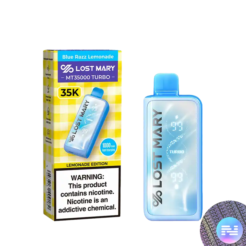 Blue Razz Lemonade Lost Mary MT35000 Turbo Disposable Vape