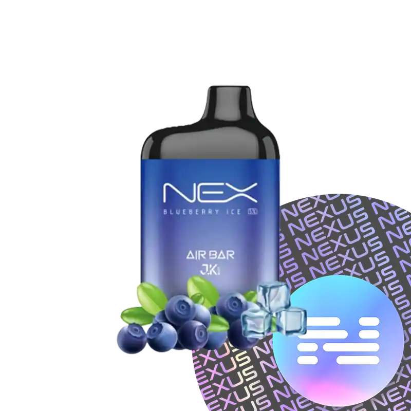 Blueberry Ice Air Bar Nex Disposable Vape 6500 Puff