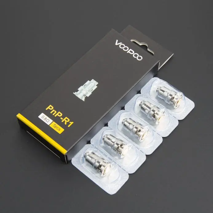 VooPoo PnP-R1 0.8ohm Dual Replacement Coils – 5 Pack
