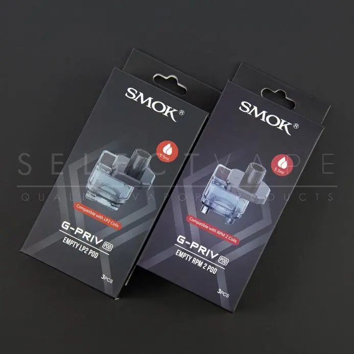 SMOK G Priv Pod Replacement Pods – 3 Pack - @id
