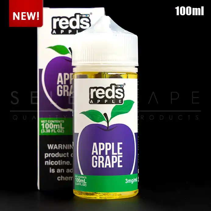 7Daze – Reds Apple Grape Eliquid 100ml - @id