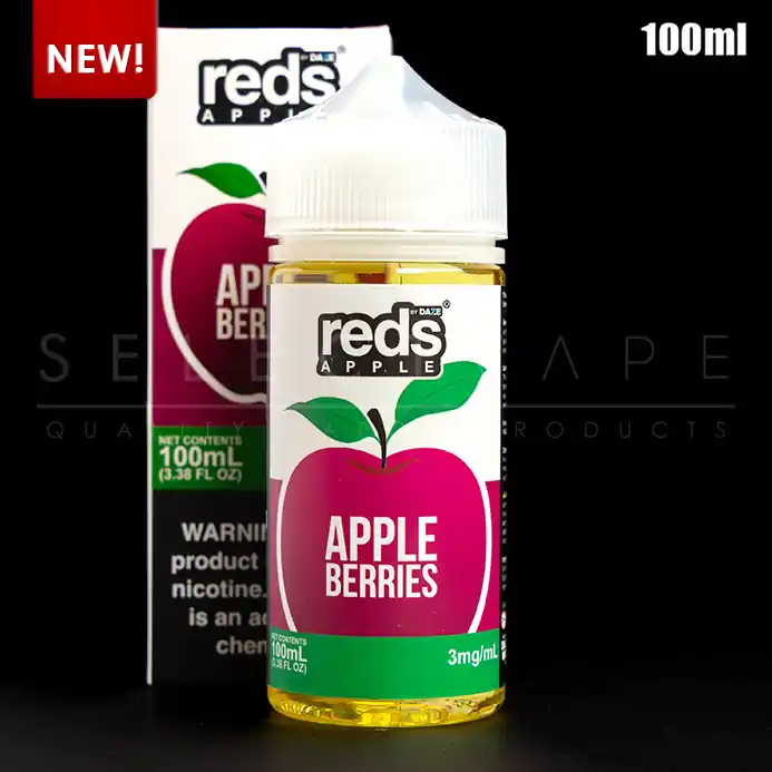 7Daze – Reds Apple Berries Eliquid 100ml - @id