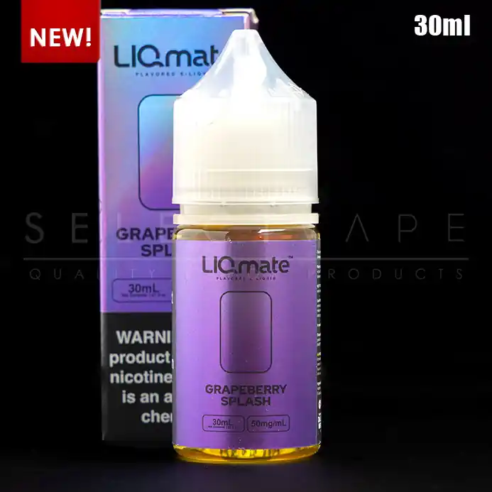 7Daze LiqMate – Grapeberry Splash Nic Salt 30ml - @id