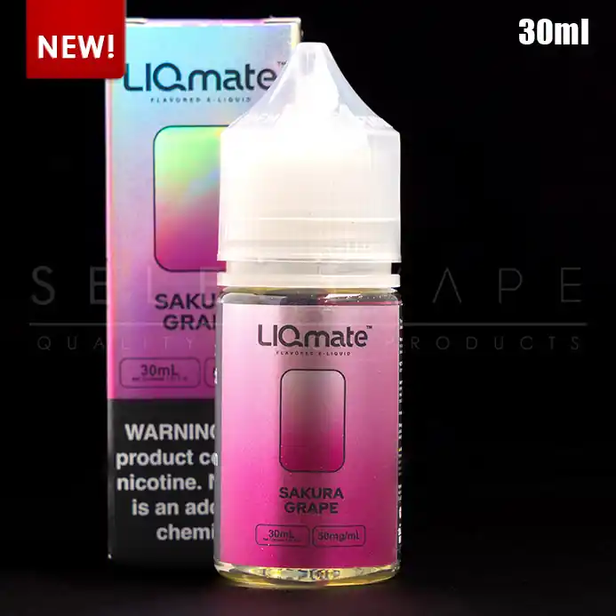 7Daze LiqMate – Sakura Grape Nic Salt 30ml - @id