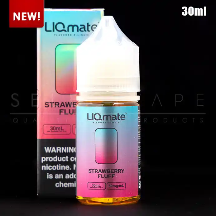 7Daze LiqMate – Strawberry Fluff Nic Salt 30ml - @id