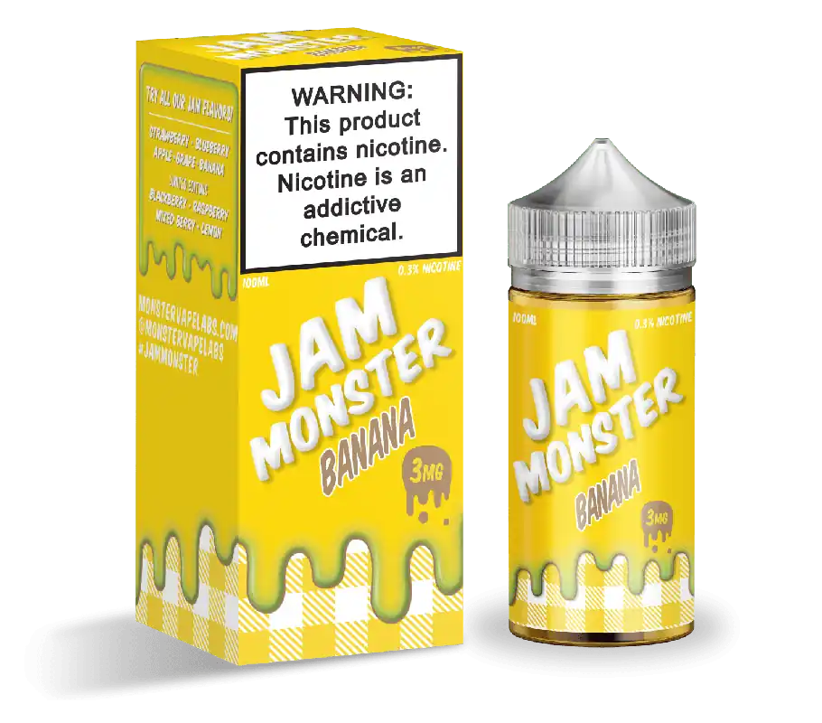 Jam Monster Banana 100ml Vape Juice