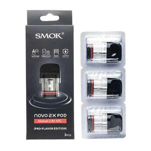 SMOK Novo 2X Replacement Pods (Pack of 3) - Accessories