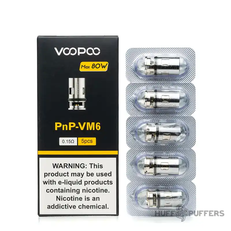 VOOPOO PnP Replacement Coils (5pcs) - Accessories