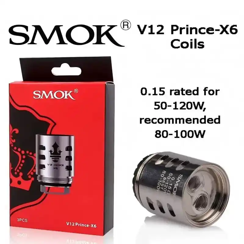 TFV12 Prince Coils (3pcs) – SMOK - Accessories