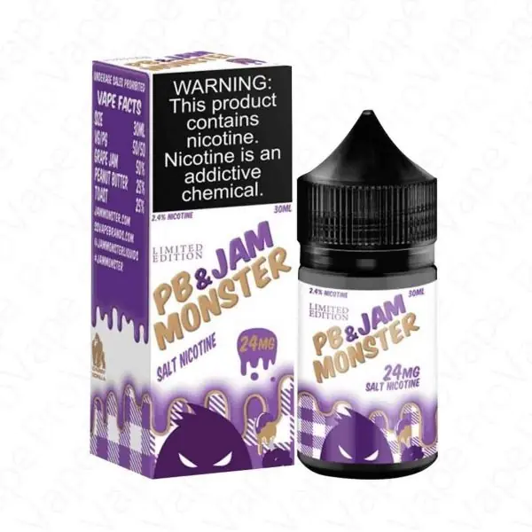 Jam Monster PB&J NTD Salts Grape - Juice