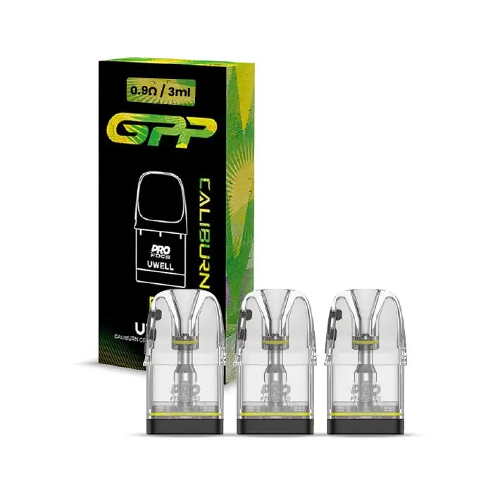 Uwell Caliburn GPP Integrated Coil Cartridge Replacement Pod (Pack of 3) - Accessories