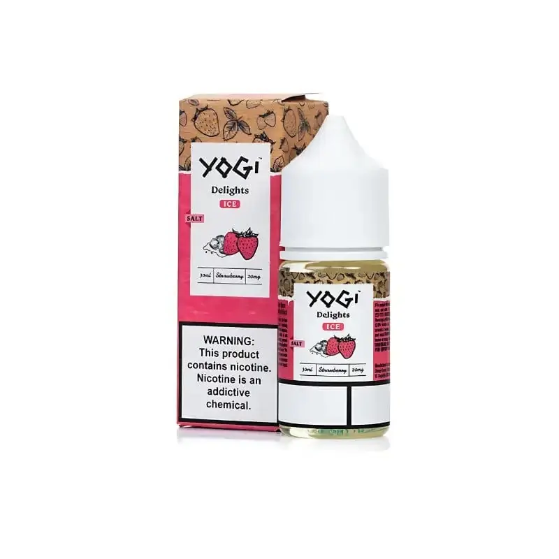 Yogi Delights Strawberry Ice Salts 30ml - Final Sale