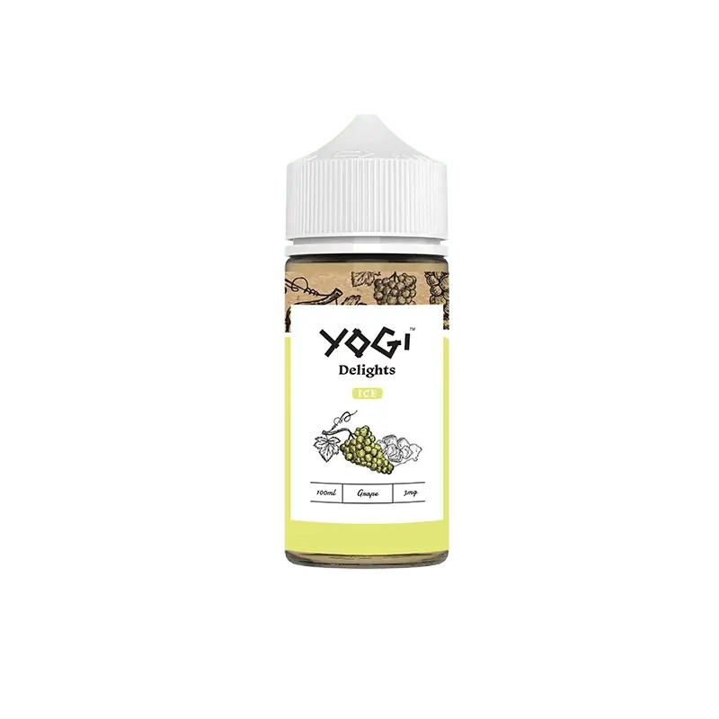 Yogi Delights White Grap Ice 100ml - Final Sale
