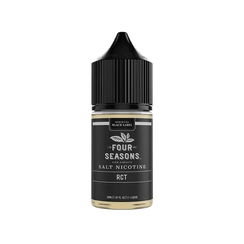 Four Seasons Salt RCT (Roasted Coffee Tobacco) 30ml - Final Sale
