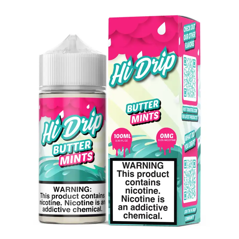 Hi-Drip Butter Mints Vape Juice 100ml