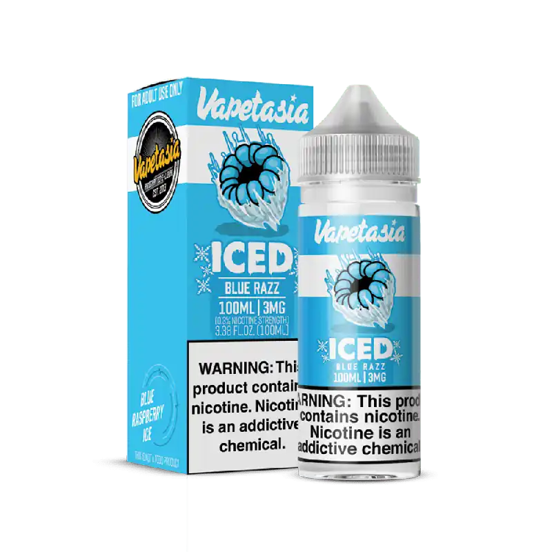 Vapetasia Killer Fruits ICED Blue Razz 100ml Vape Juice