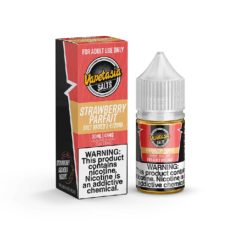 Vapetasia Strawberry Parfait 30ml Nic Salt Vape Juice