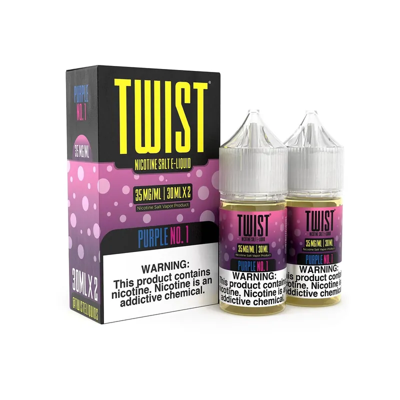 Twist E-Liquid Purple No.1 2x 30ml (60ml) Nic Salt Vape Juice – Twist E-Liquids