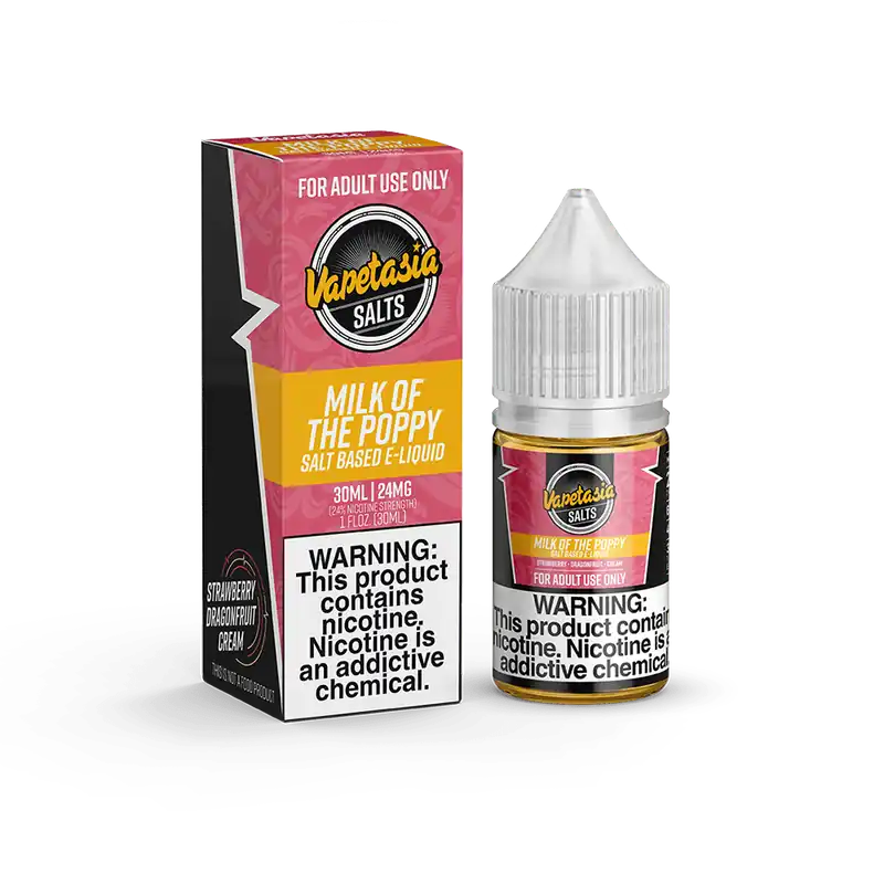 Vapetasia Salts Milk of the Poppy 30ml Nic Salt Vape Juice