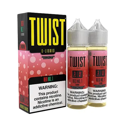 Twist Red No. 1 (previously Watermelon Madness) 120ml Vape Juice – 0mg