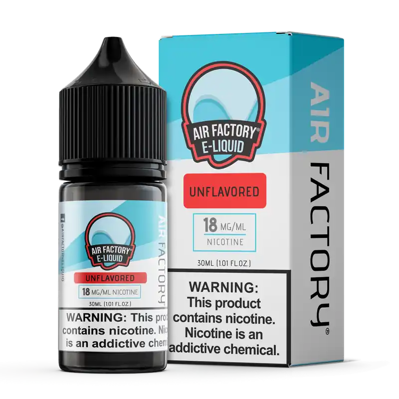 Air Factory Unflavored 30ml Nic Salt Vape Juice