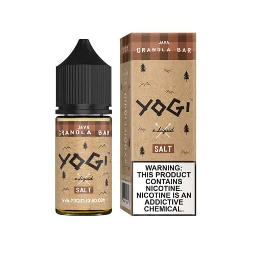 Yogi Salts Java Granola Bar 30ml Nic Salt Vape Juice - Final Sale