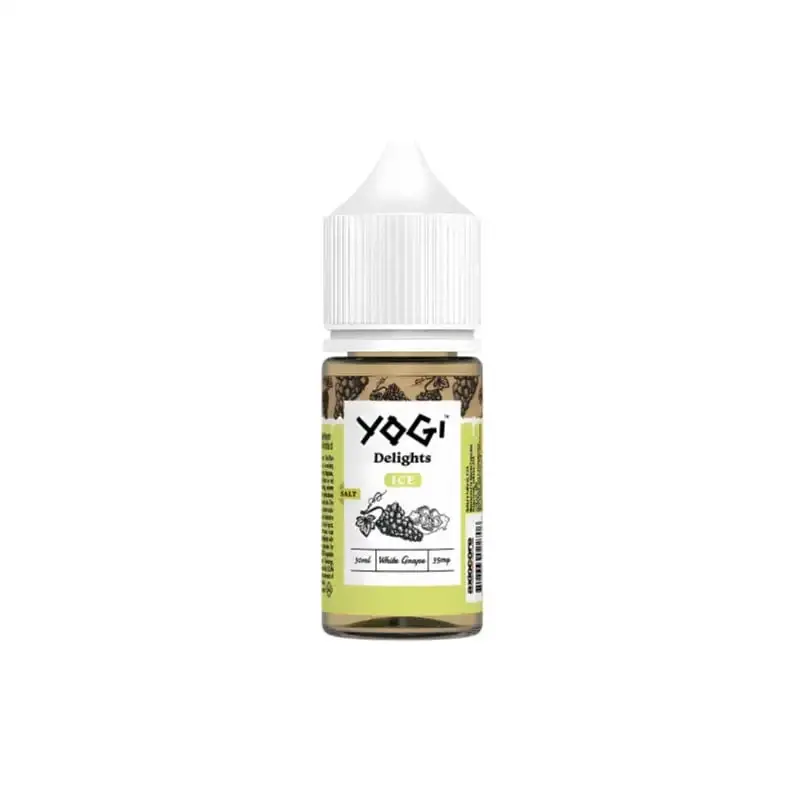 Yogi Delights White Grape Ice Salts 30ml - Final Sale
