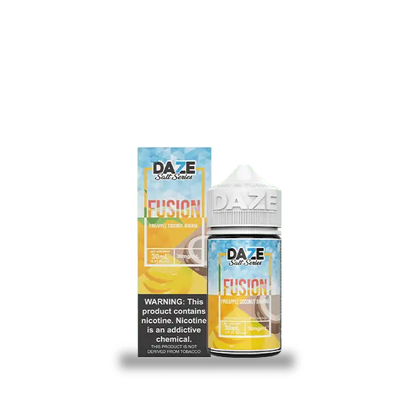 7 Daze Fusion Pineapple Coconut Banana ICED 30ml Nic Salt Vape Juice