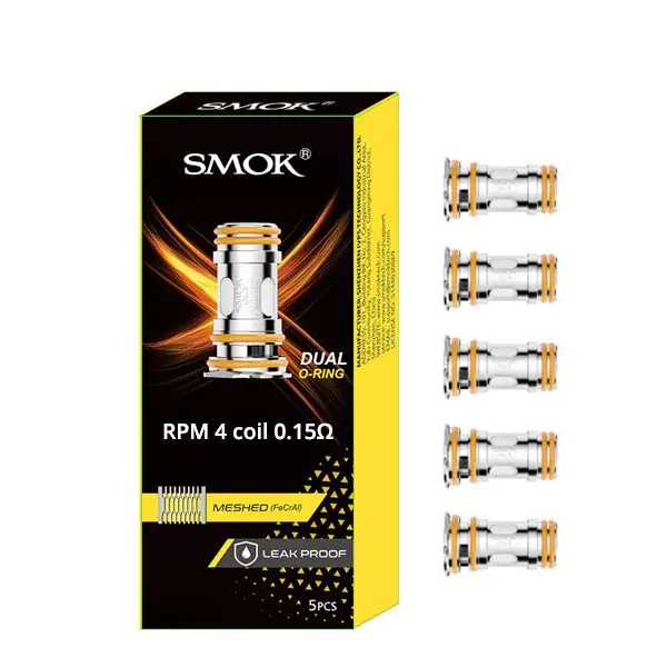 SMOK RPM 4 Meshed Replacement Coils (Pack of 5) - Accessories
