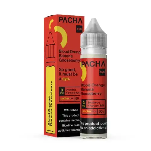 Pachamama Blood Orange Banana Gooseberry 60ml - Juice