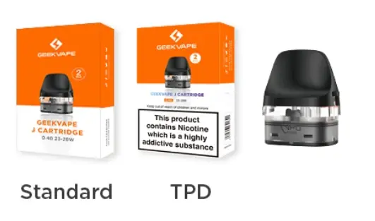GeekVape J Series Dual 0.3ohm Meshed Cartridge (Pack of 2) - Accessories