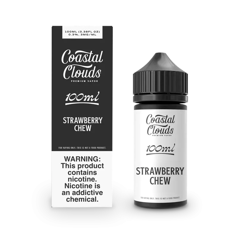 Coastal Clouds Strawberry Chew 100ml - Juice