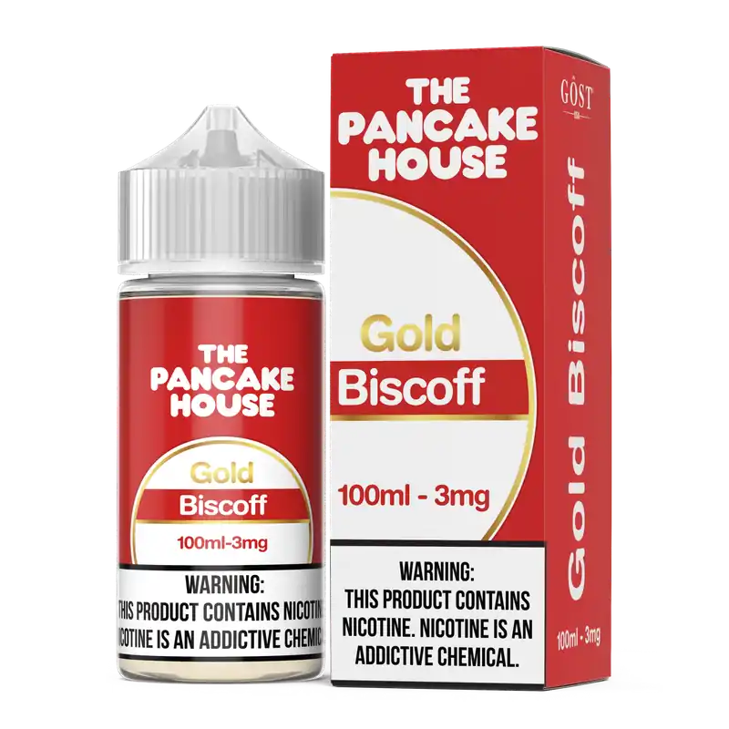 Gost The Pancake House Gold Biscoff 100ml - Juice