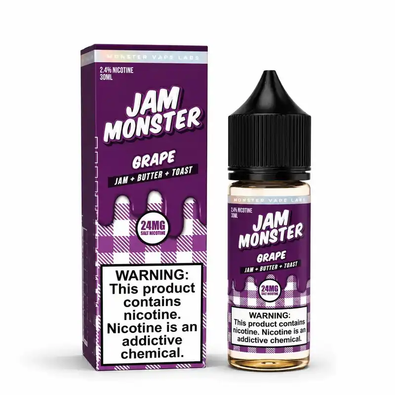 Jam Monster NTD Salts Grape 30ml - Juice