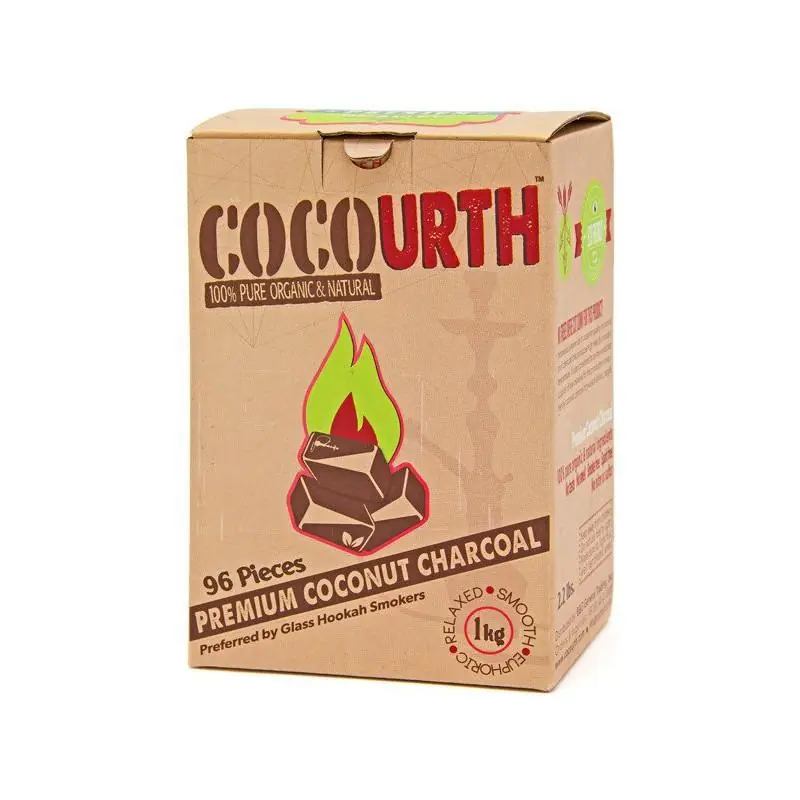 CocoUrth Flat Hookah Charcoal