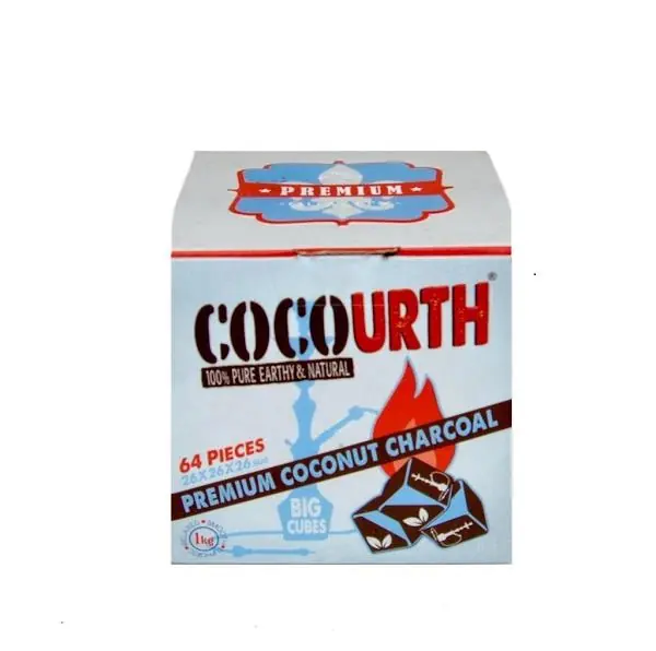 CocoUrth Big Cubes Hookah Charcoal