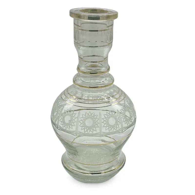 Egyptian Jumbo Glass Base - Smoking-Hookah.com