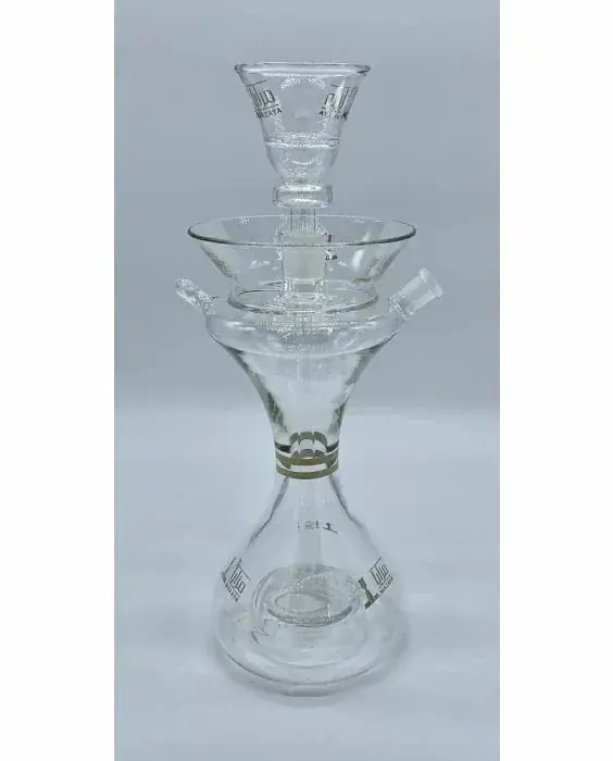 Mazaya All Glass Hookah with Case