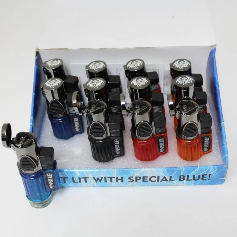 Butane Triple Flame Lighter - Smoking-Hookah.com
