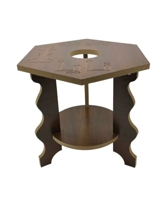 Wood Hookah Stand - Smoking-Hookah.com