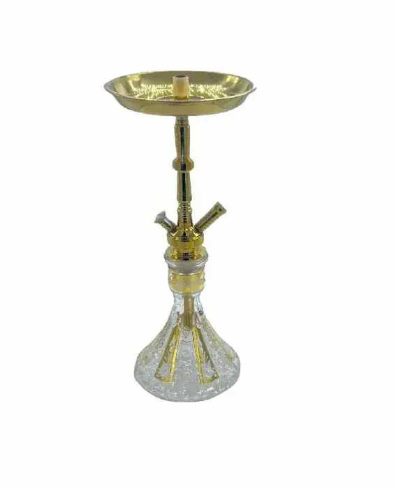 MYA Crystal Gold Hookah - Mya Saray
