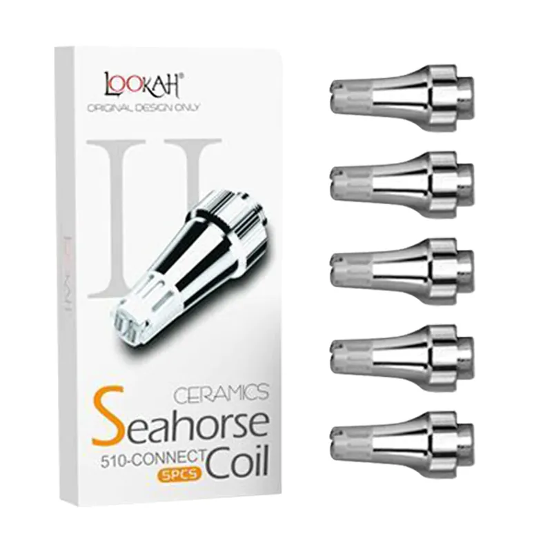 Lookah Seahorse Coil I Quartz + Coil II Ceramic