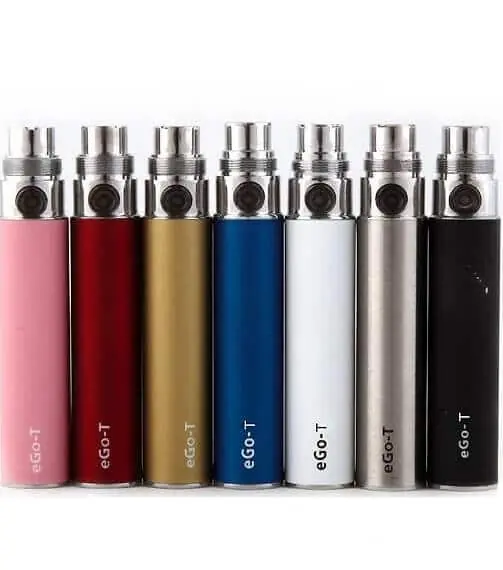eGo T 650mah Battery with Charger BULK Pack of 20x - eGo-T Vape Pens – Classic 510 Thread Batteries