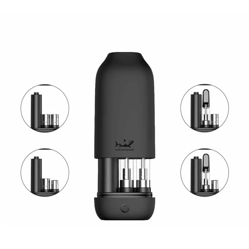 Hamilton Tombstone V2 Dual Cart Battery + Wax Coil - Hamilton Devices